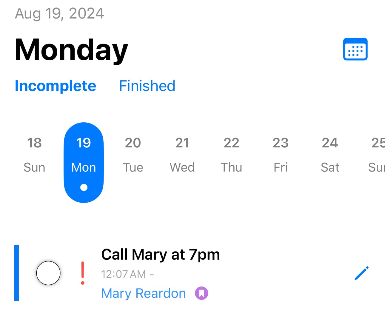 Set reminders to ensure you stay up to date with all your leads.